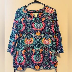 Caribbean Joe Resort Top - Size 2XL
